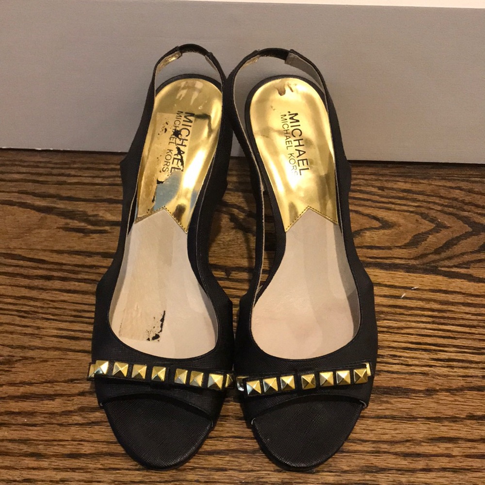 Michael Kors Studded Heels- size 9